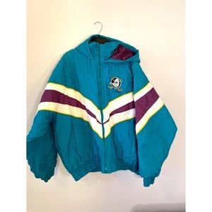 Vintage 90s mighty ducks jacket